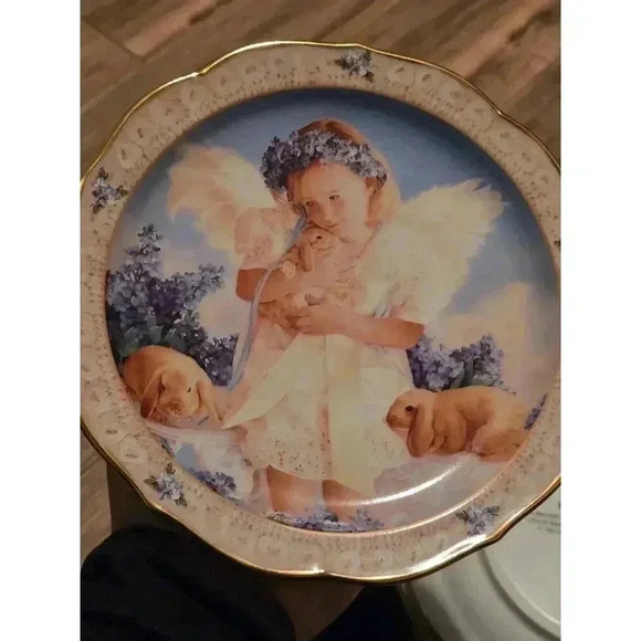 Bradford Exchange Heaven's Precious Blessings Plates Multicolor - Picture 7 of 10
